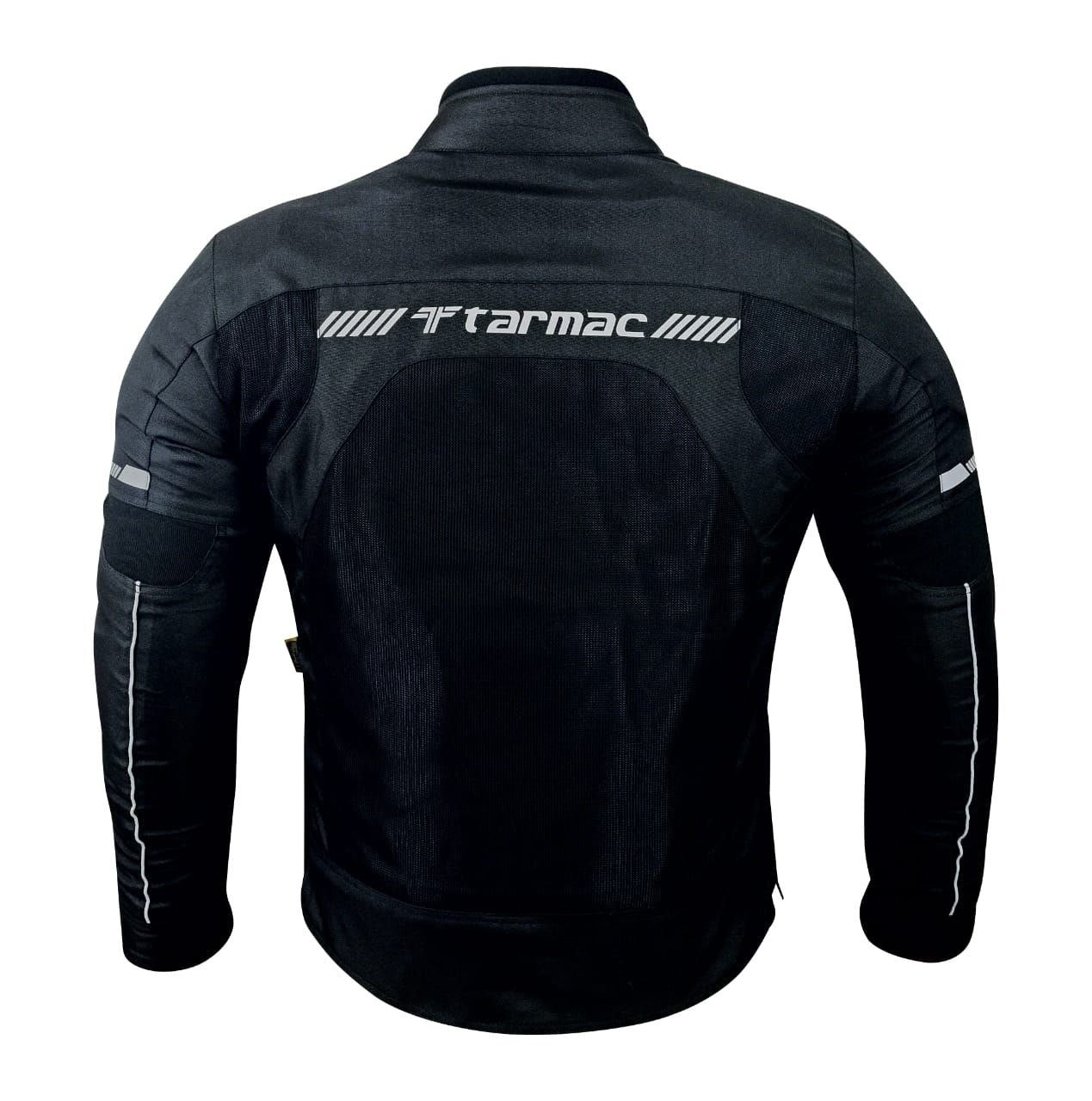 Tarmac Drifter Black Riding Jacket for Men - Level 1