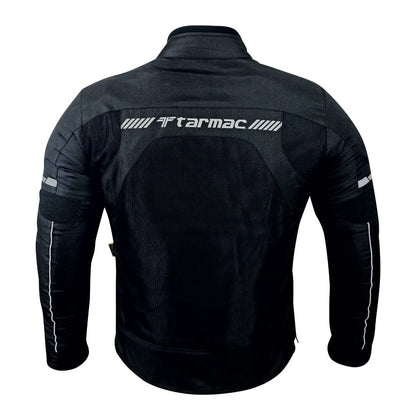 Tarmac Drifter Black Riding Jacket for Men - Level 1