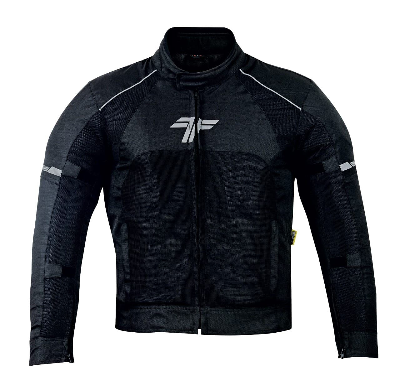 Tarmac Drifter Black Riding Jacket for Men - Level 1