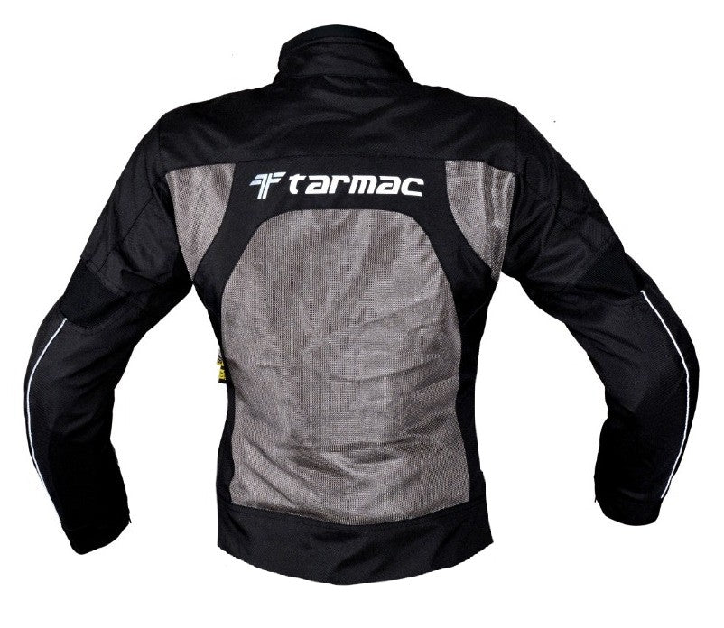 Tarmac Drifter II Black and Grey Riding Jacket for Men - Level 2