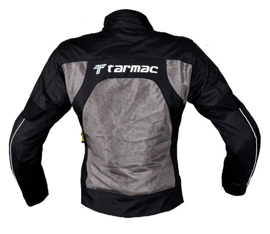 Tarmac Drifter II Black and Grey Riding Jacket for Men - Level 2