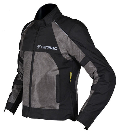 Tarmac Drifter II Black and Grey Riding Jacket for Men - Level 2