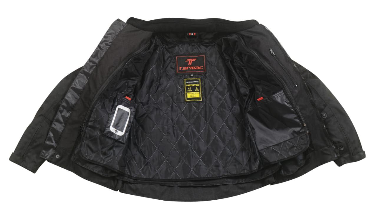 Tarmac One III Black Level 2 Riding Jacket with SAFE TECH Protectors