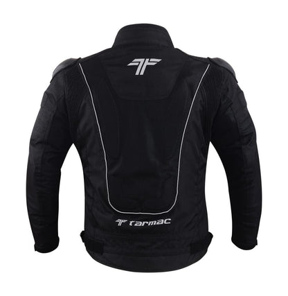 Tarmac One III Level 2 Black Riding Jacket with PU Chest Protectors