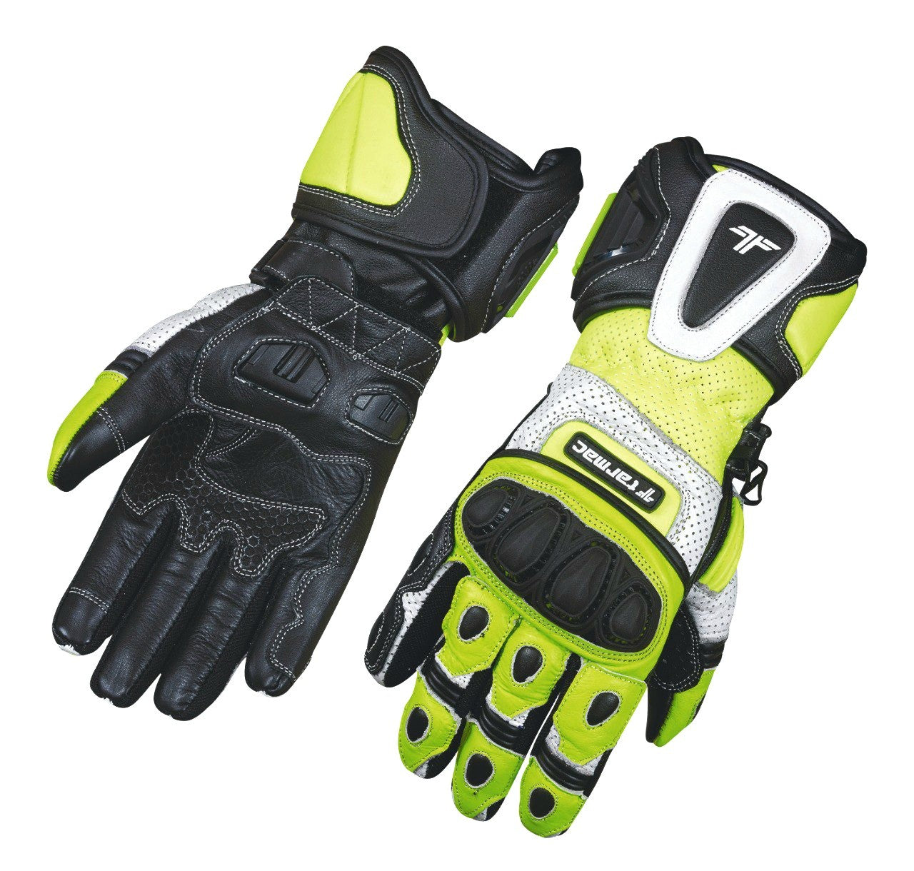 Tarmac Rapid Black/White/Fluorescent Gloves