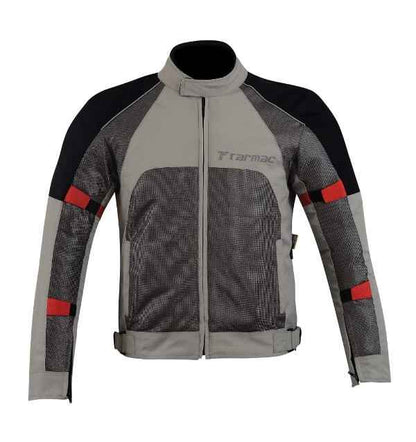 Tarmac Drifter Grey/Black/Red Level 1 Mens Riding Jacket