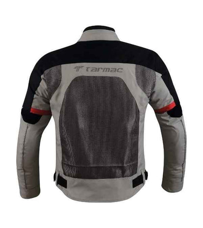 Tarmac Drifter Grey/Black/Red Level 1 Mens Riding Jacket