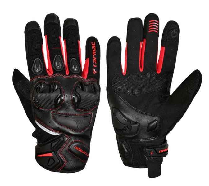 Tarmac Fuse Black/Red Gloves