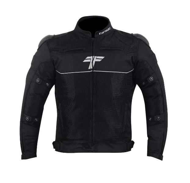 Tarmac One III Black Level 2 Riding Jacket with SAFE TECH protectors + FREE Tarmac Swift gloves