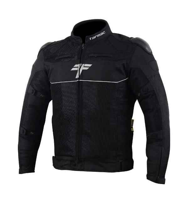 Tarmac One III Black Level 2 Riding Jacket with SAFE TECH protectors + FREE Tarmac Swift gloves
