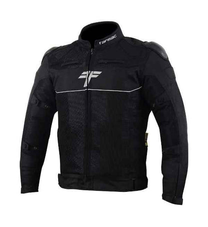 Tarmac One III Black Level 2 Riding Jacket with SAFE TECH protectors + FREE Tarmac Swift gloves