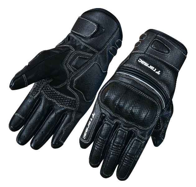 Tarmac Retro Black Gloves