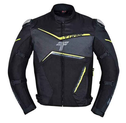 Tarmac Strike Black Fluorescent Level 2 Riding Jacket