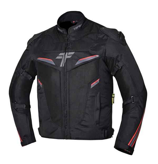 Tarmac Viper Black Red Level 2 Riding Jacket