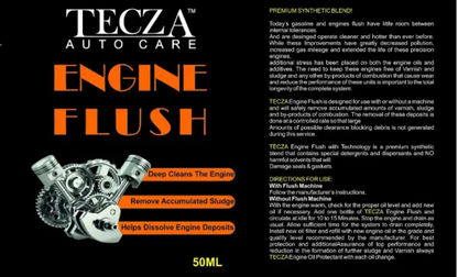 Tecza Engine Flush 50ML