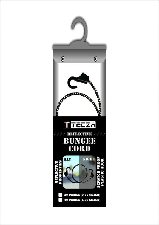 Tecza Reflective Bungee Cord - 30 Inch Single