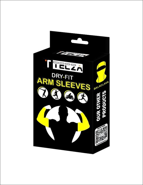 Tecza Arm sleeves Dry fit Gray (Pair)