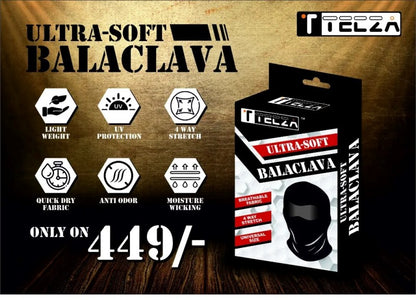 Tecza Ultra Soft Balaclava (Teal Blue)