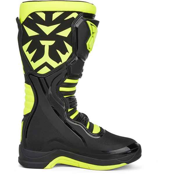 Tiger Racing-MTR T3 Offroad MX Boots (Black Neon Green)