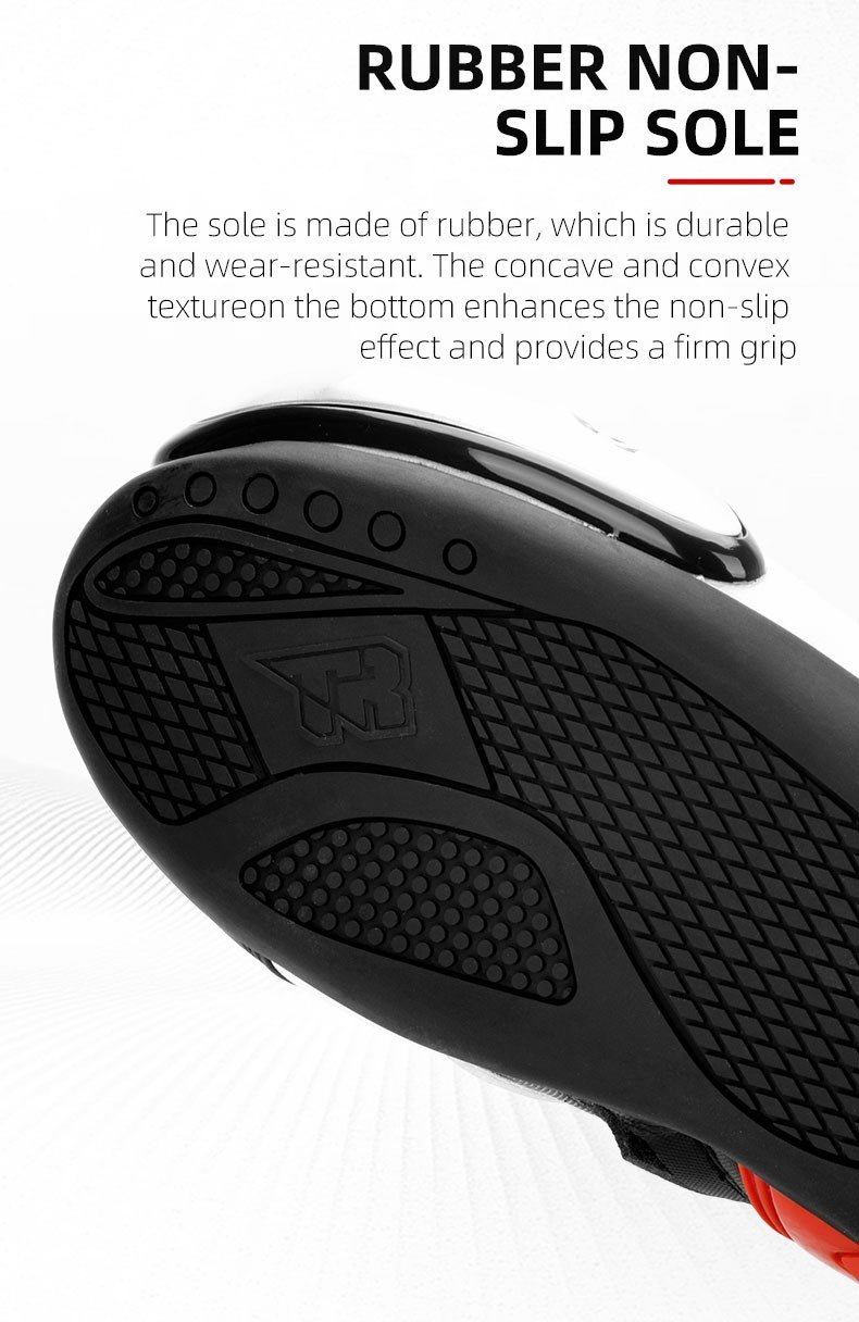 Tiger Racing X One Pro Boots - Black White