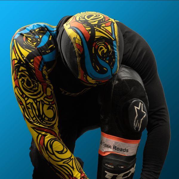 Tiivra Demon Balaclava (Black Yellow)