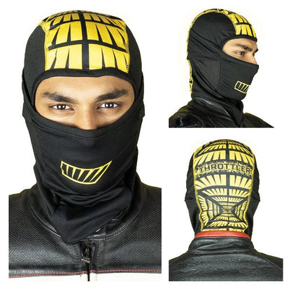 Tiivra Throttler Solo Balaclava (Black Yellow)