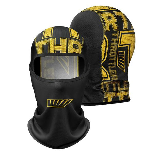 Tiivra Throttler The III Balaclava (Black Yellow)