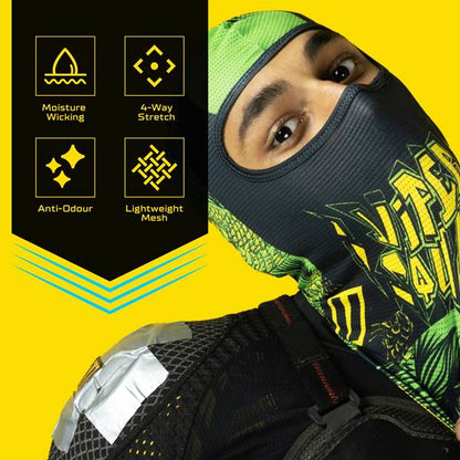Tiivra Viper Squad Balaclava (Green)