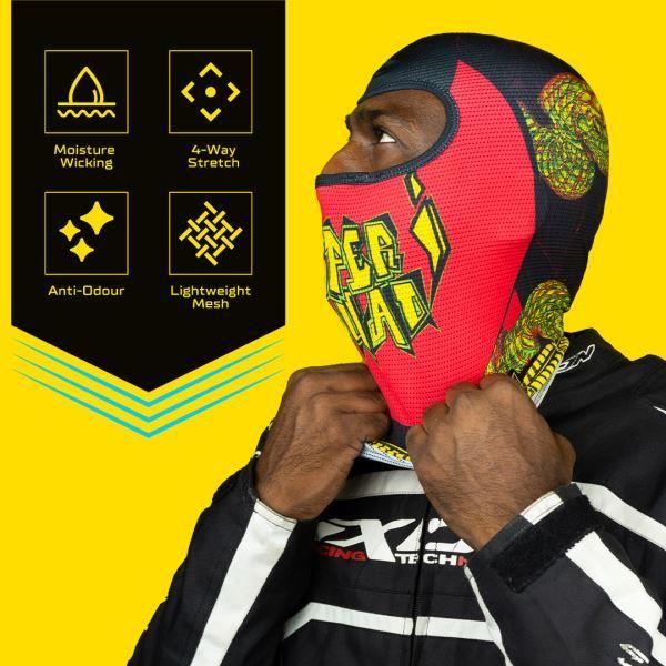 Tiivra Viper Squad Balaclava (Red)