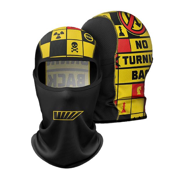 Tiivra XRoads Balaclava (Black Yellow)