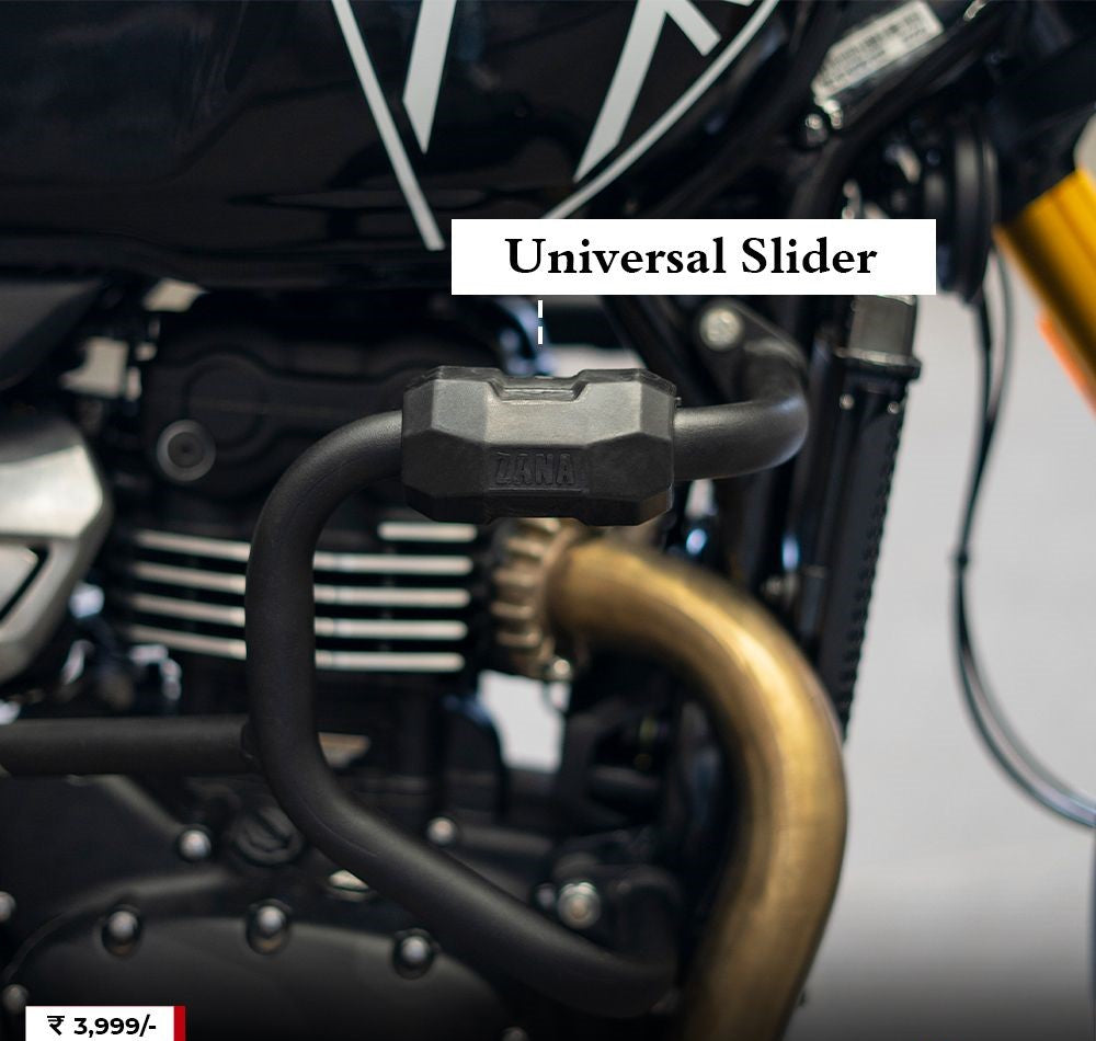 Crash Guard with Puck Slider Black for Triumph Speed 400 - ZI-8363 - Riders Junction