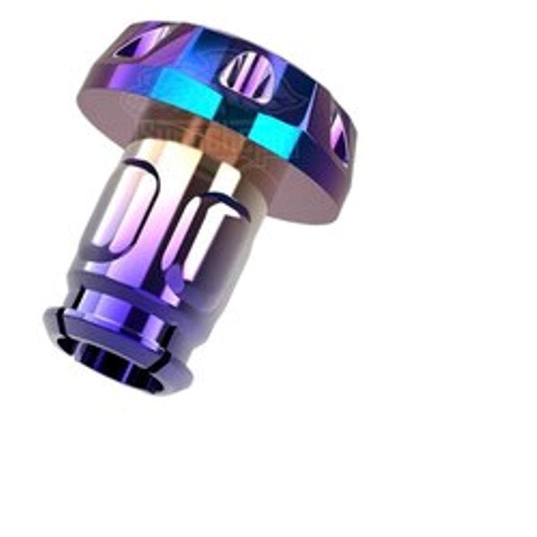 Titanium Plating Handlebar End-grip Set Universal