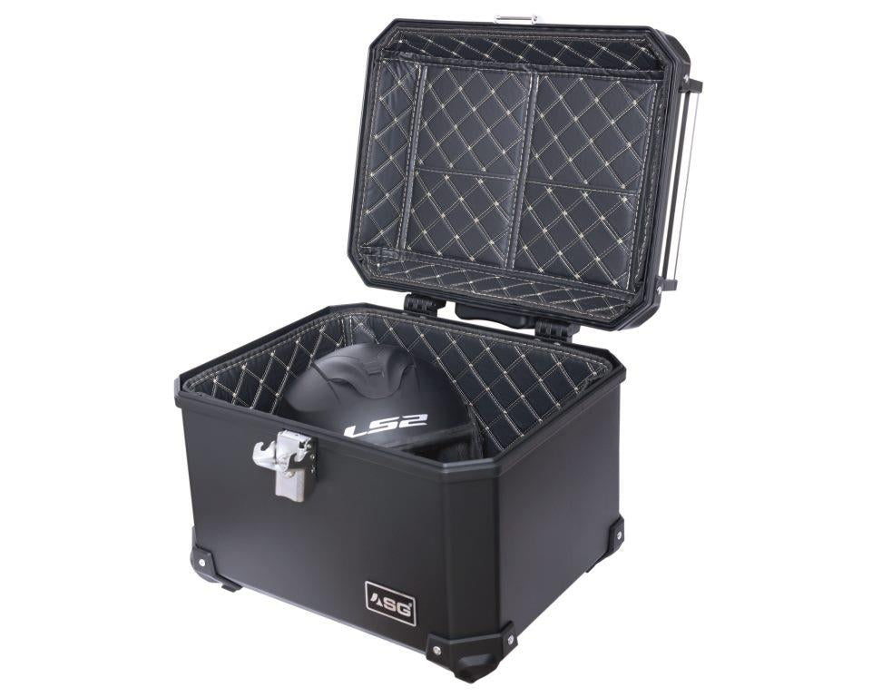 Top Box (47 Liters) Black -ASG-SG-48 - Riders Junction