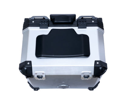 Top Box (47 Liters) Silver -ASG-SG-48 - Riders Junction