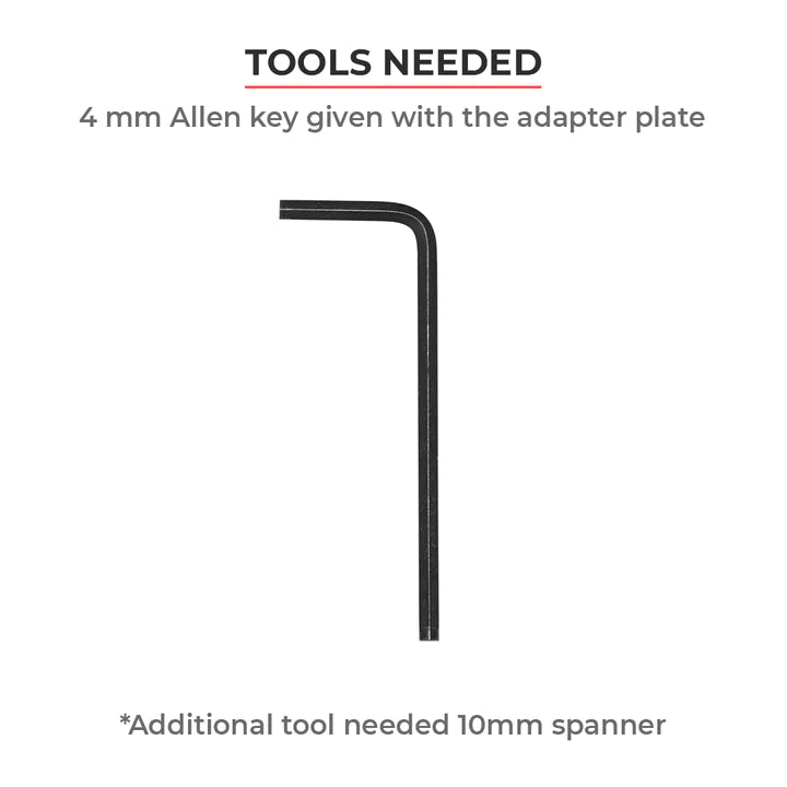 Top Box Adapter Plate for Hero Xpulse - ViaTerra