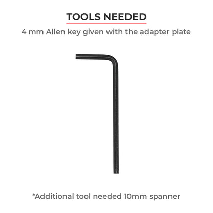 Top Box Adapter Plate for RE Himalayan BS6 - ViaTerra