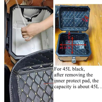 Top Box For Luggage 45l Imported Quality