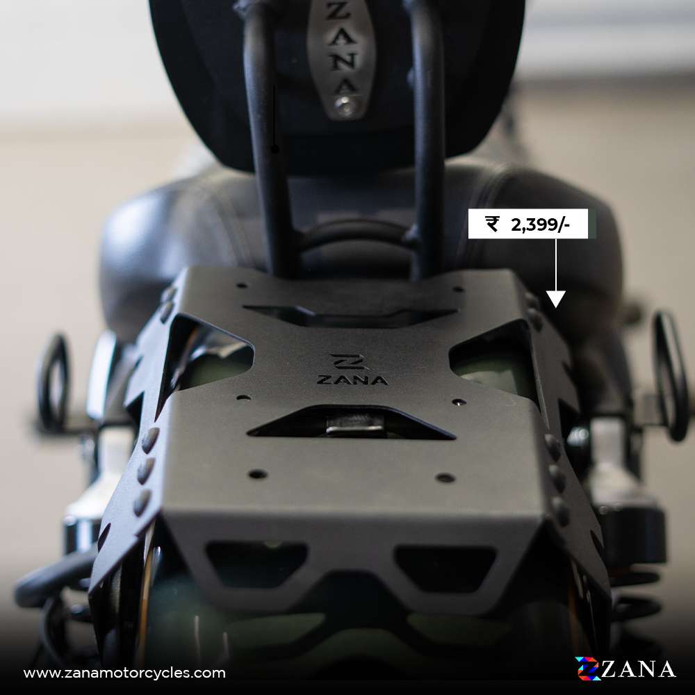 Top Rack Sheet Metal Compatible with Backrest For Super meteor 650 ZI-8294 - Riders Junction