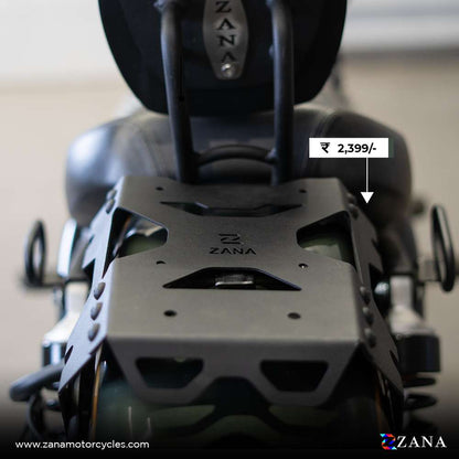 Top Rack Sheet Metal Compatible with Backrest For Super meteor 650 ZI-8294 - Riders Junction