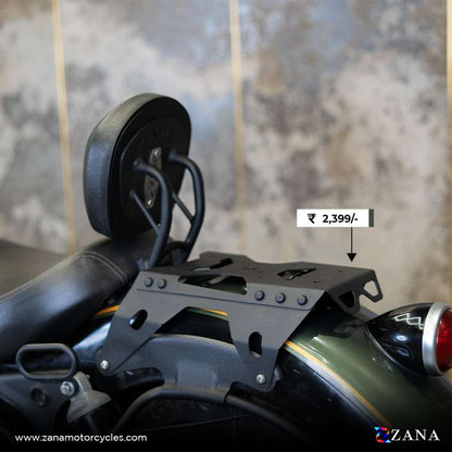 Top Rack Sheet Metal Compatible with Backrest For Super meteor 650 ZI-8294 - Riders Junction