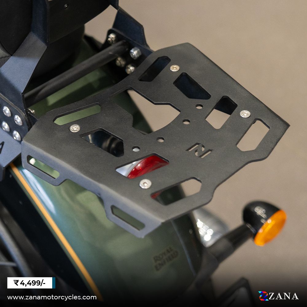 Top Rack Sheet Metal with Pillion Backrest for Super Meteor 650 by ZANA-ZI-8321B