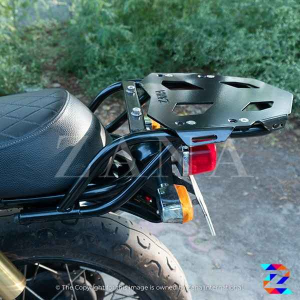 RE GT/Interceptor 650 - Top Rack (T-1) With Aluminum Plate - ZANA - ZI-8019