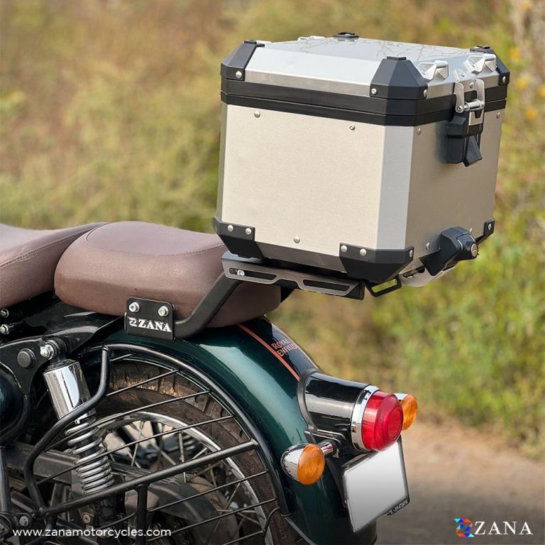 ZANA Top Rack With Plate MS For Classic 350 Reborn - ZI-8283 - Riders Junction