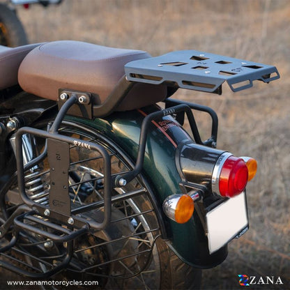 ZANA Top Rack With Plate MS For Classic 350 Reborn - ZI-8283 - Riders Junction