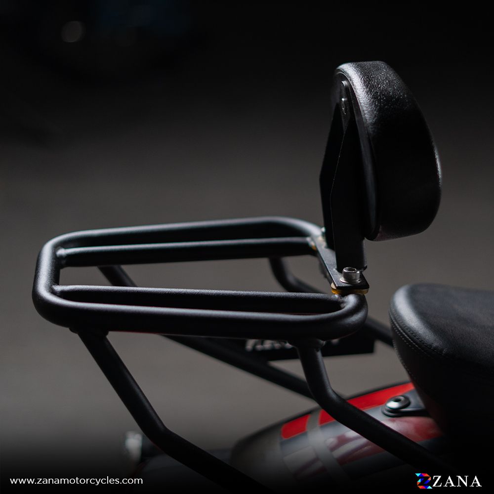 Top Rack Without Plate Compatible with Pillion Backrest for Kawasaki Vulcan 650 - ZI-8311