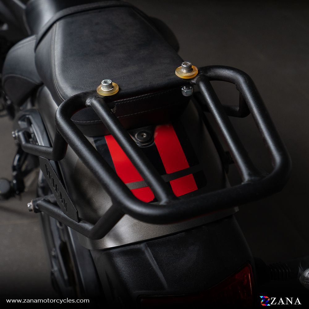 Top Rack Without Plate Compatible with Pillion Backrest for Kawasaki Vulcan 650 - ZI-8311