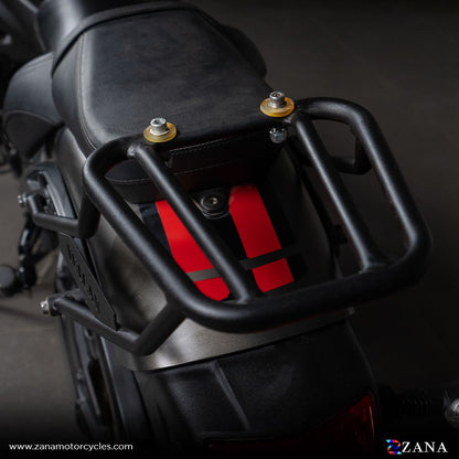 Top Rack Without Plate Compatible with Pillion Backrest for Kawasaki Vulcan 650 - ZI-8311