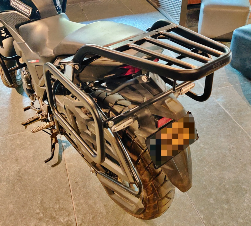 Honda CB 200X Top Rack