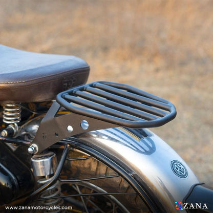 ZANA Top Rack mild steel For Bullet Classic 500 - ZI-8420 - Riders Junction