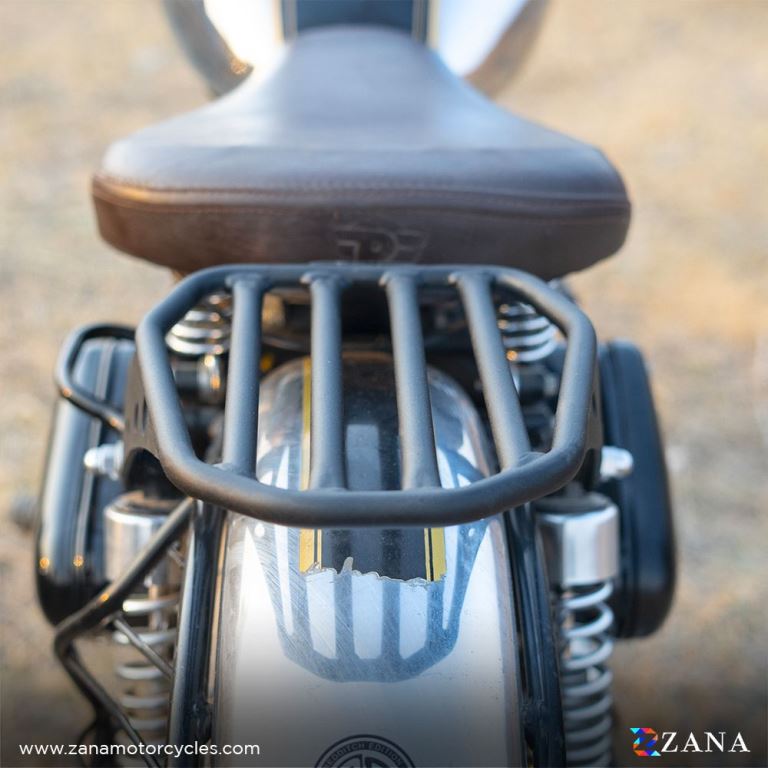 ZANA Top Rack mild steel For Bullet Classic 500 - ZI-8420 - Riders Junction